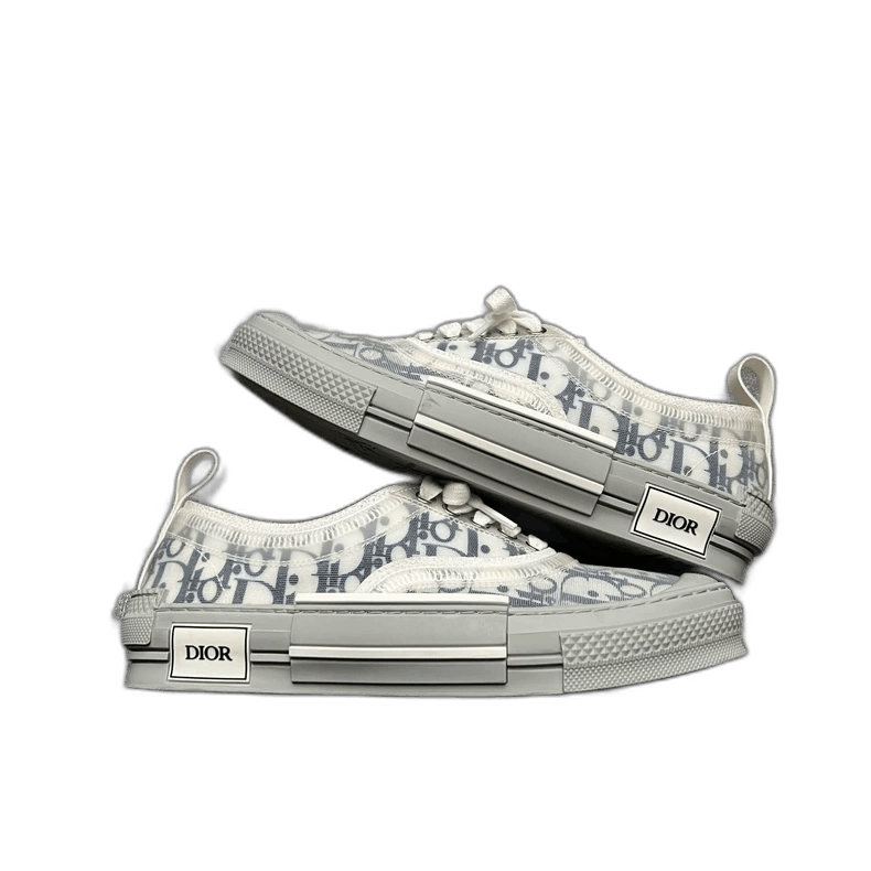 Dior DIOR B23 Gray White Blue Sneakers Size US 7 / EU 40 - 1 Thumbnail