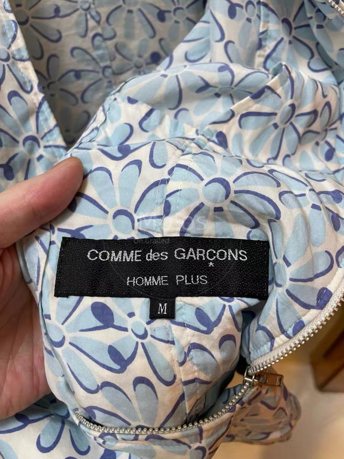 Comme des Garcons Homme Plus Comme Des Garcons Homme Plus 94SS Flower Silk Jacket-2508 Size US M / EU 48-50 / 2 - 6 Thumbnail