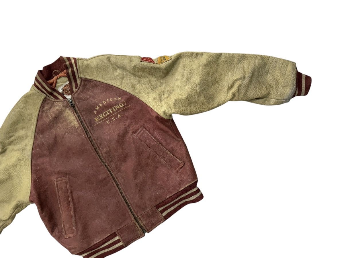 Kadoya VINTAGE VARSITY LEATHER JACKET MAKE AMERICAN GREAT AGAIN Size US M / EU 48-50 / 2 - 3 Thumbnail