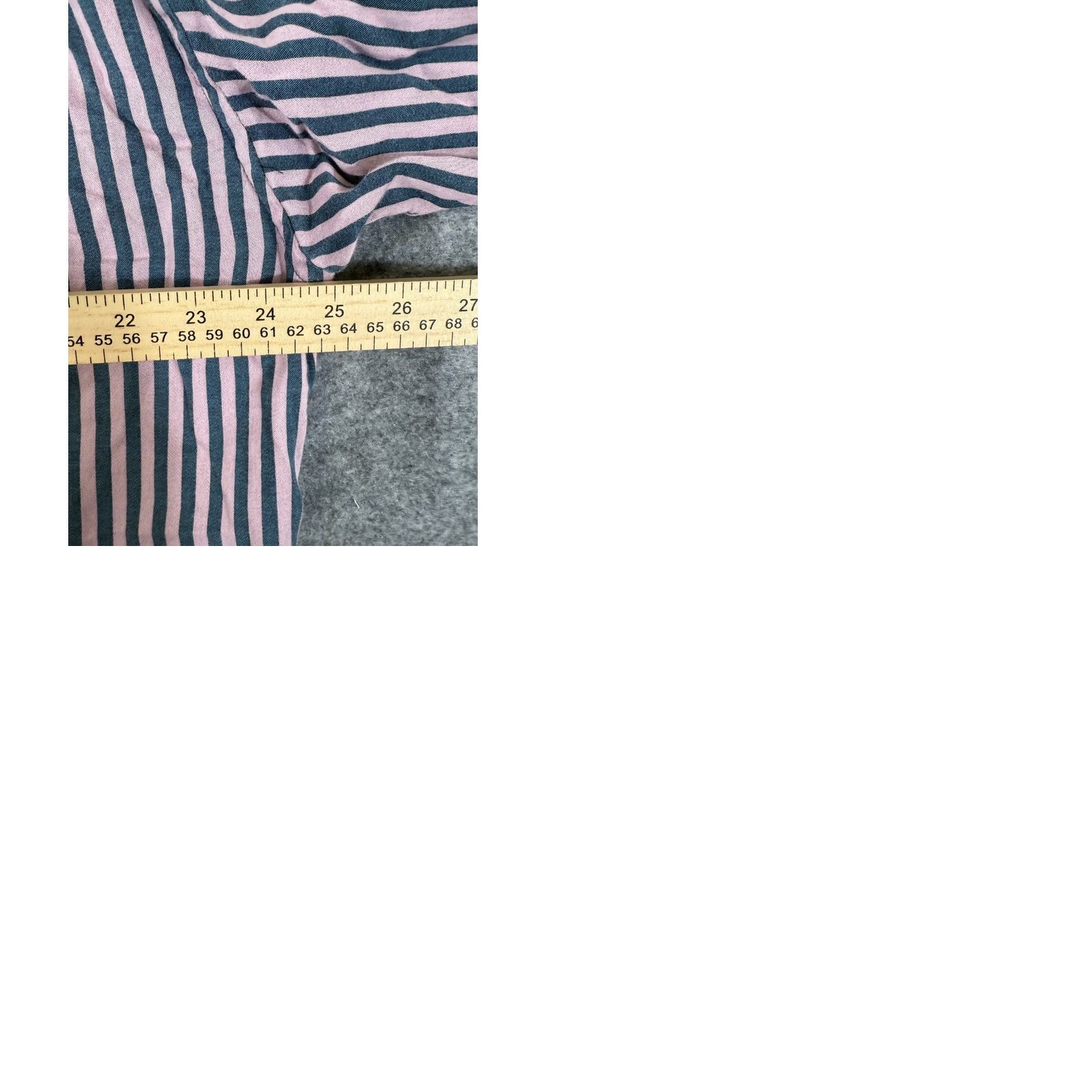 Luchiano Visconti Luciano Visconti Button-Up Shirt Mens XL Pink Blue Striped Long Sleeve Collared Shirt Size US XL / EU 56 / 4 - 9 Thumbnail
