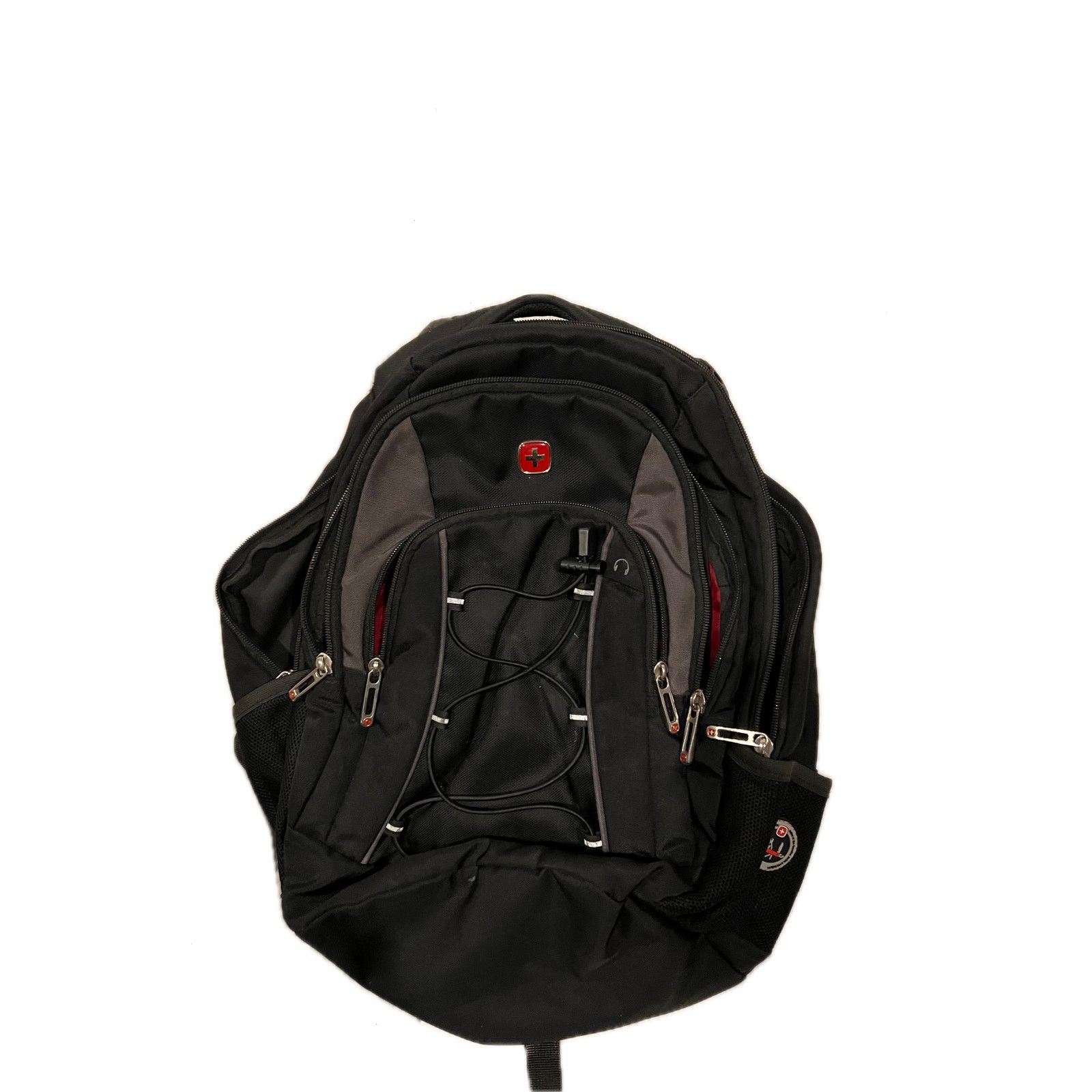 Swissgear Swiss Gear Bungee Core Laptop Backpack in Black/Gray Size 32 - 1 Thumbnail