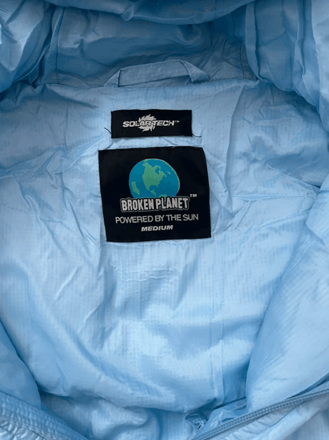 Broken Planet Broken Planet Sky Blue Puffer Jacket Size US M / EU 48-50 / 2 - 7 Thumbnail