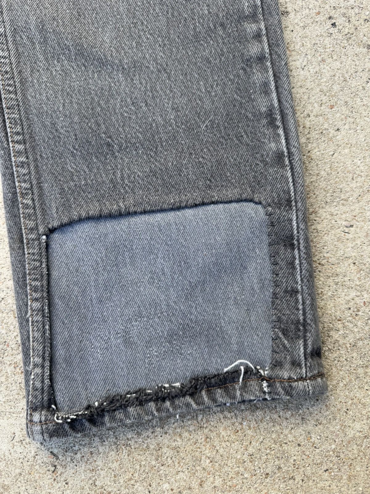 Levi's × Vintage Vtg 90’s Levi’s 501xx Buttonfly Straight Faded Jeans 29x29 Size US 29 - 4 Thumbnail