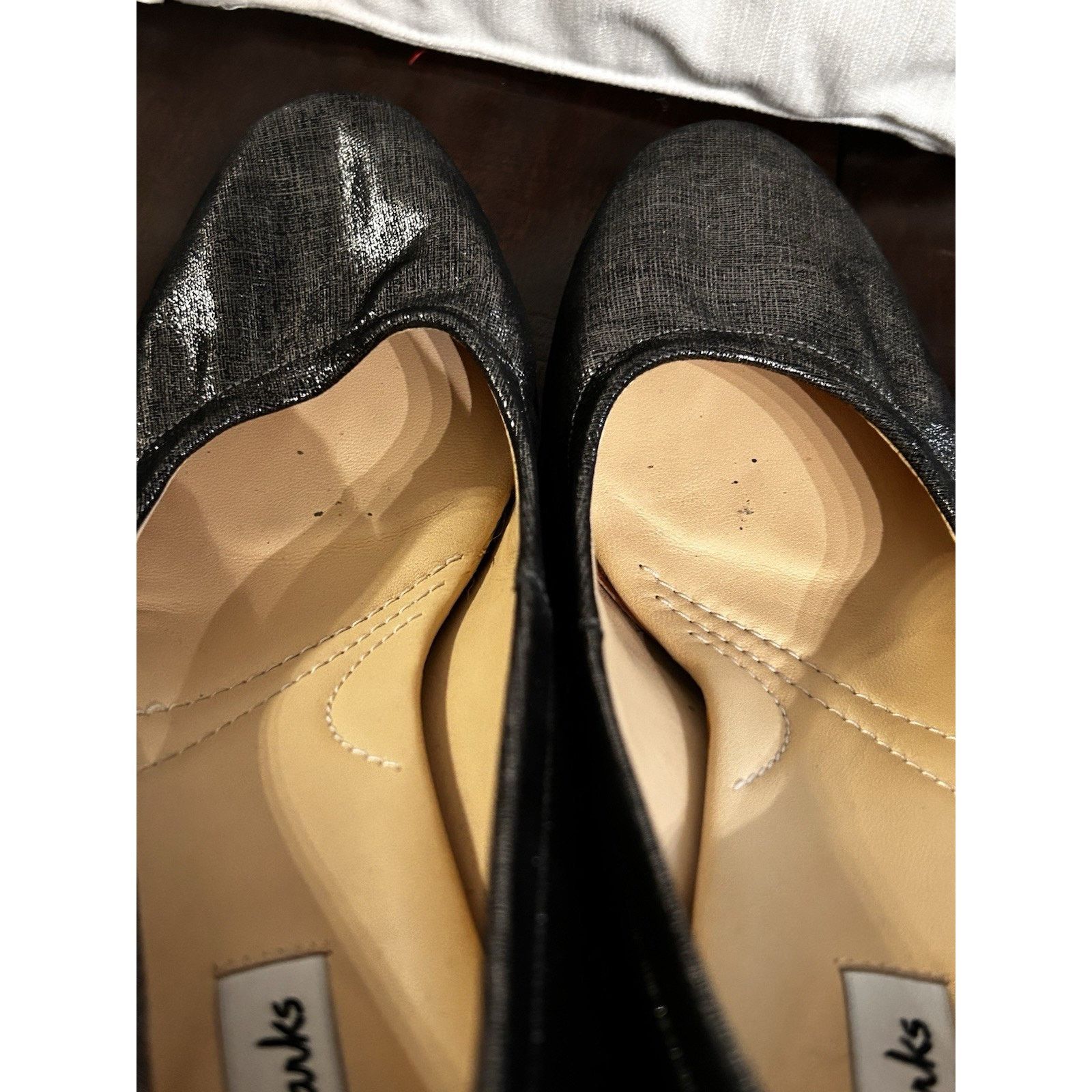 Clarks Clarks Wmn's Size 10 Metallic Isabella Chunky Heel Pumps 2.5 Size US 10 / IT 40 - 10 Thumbnail
