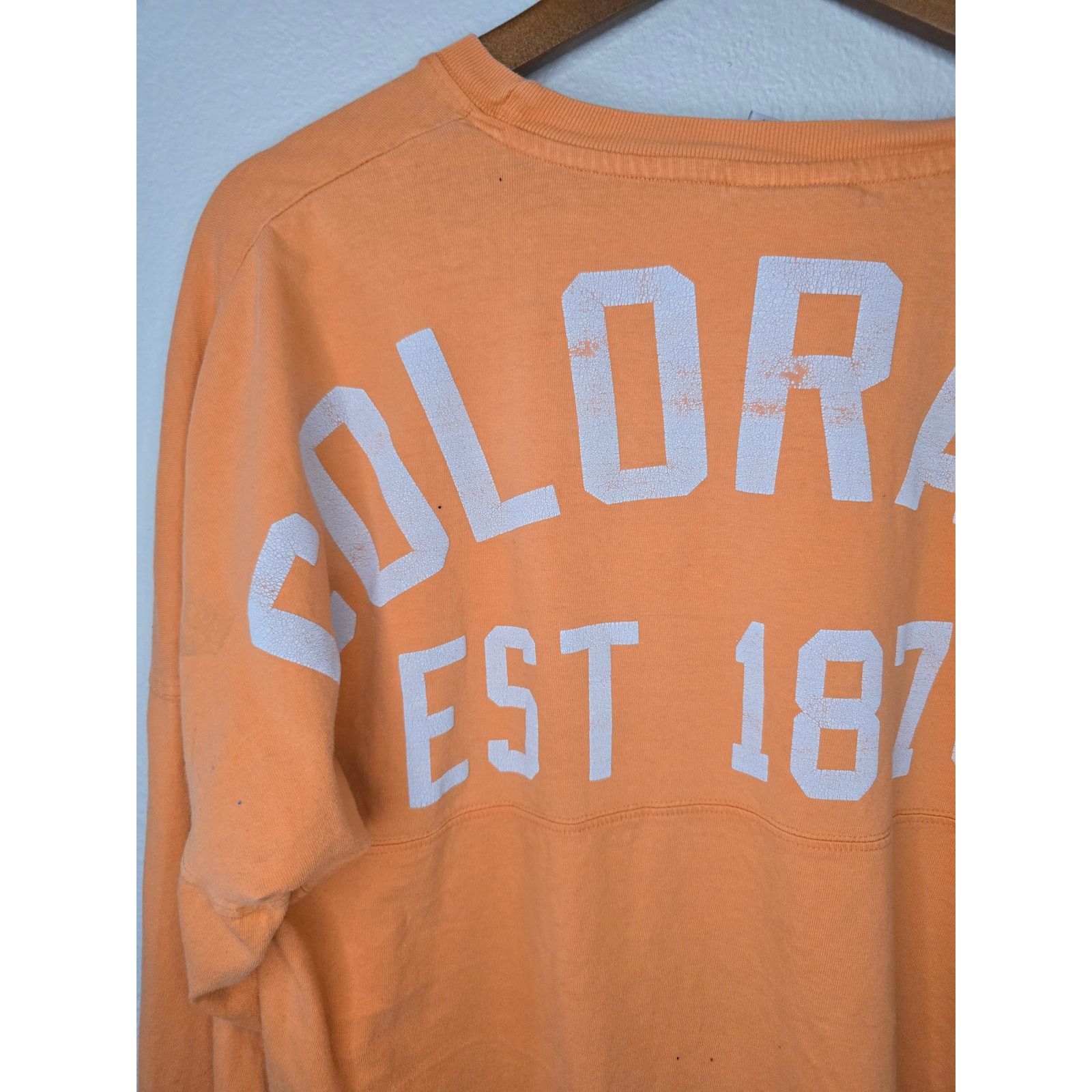Other Colorado Long Sleeve Shirt Peach Rocky Mountain Small Tee Size S / US 4 / IT 40 - 2 Thumbnail