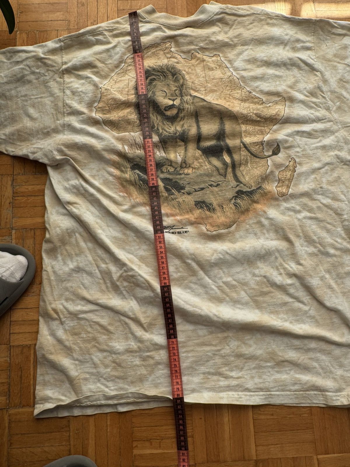 Liquid Blue Vintage T-Shirt Liquid Blue Made In Usa Lion 1994 Size US XXL / EU 58 / 5 - 8 Thumbnail