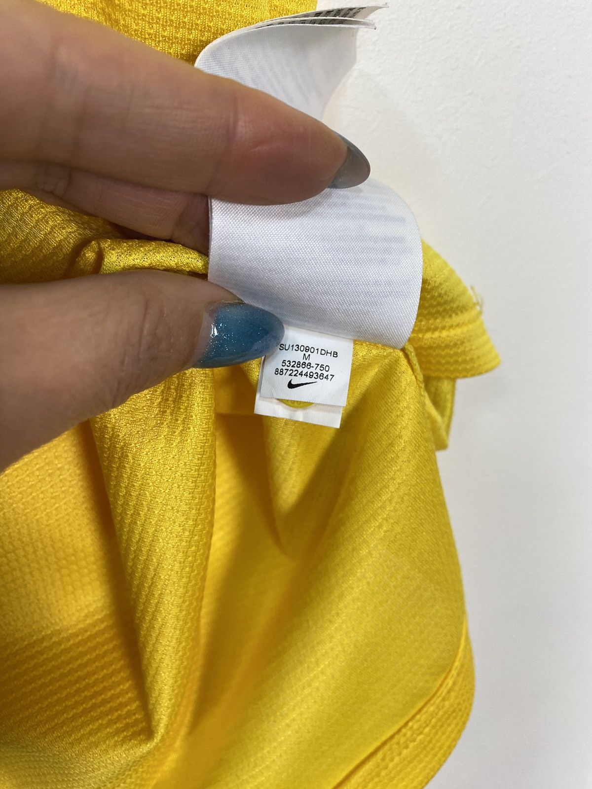 Vintage Arsenal 2013 2014 Away Jersey Shirt Nike #14 Walcott Yellow Size US M / EU 48-50 / 2 - 12 Thumbnail