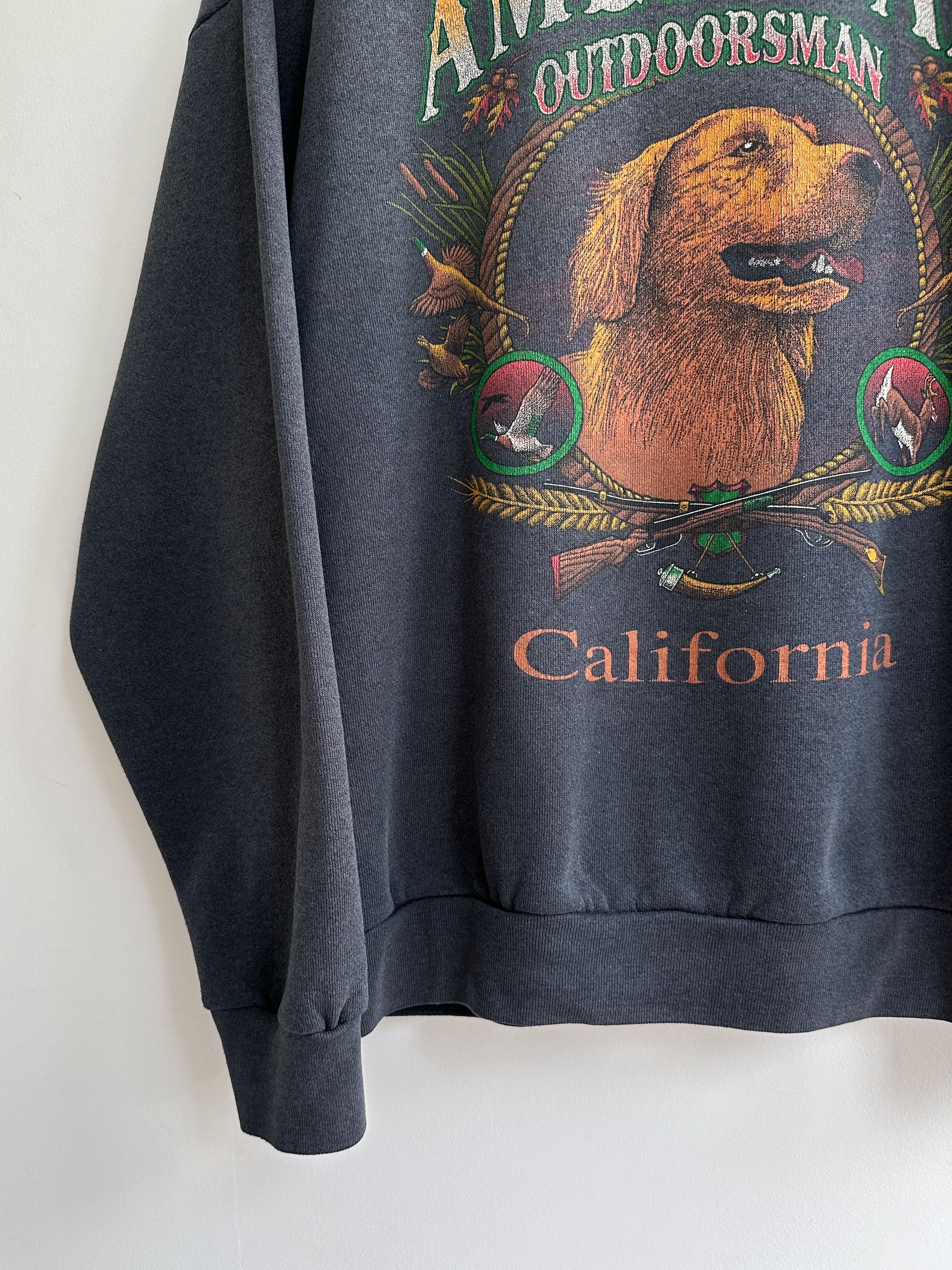 Vintage Vintage American Outdoorsman Sweatshirt Size US L / EU 52-54 / 3 - 3 Thumbnail