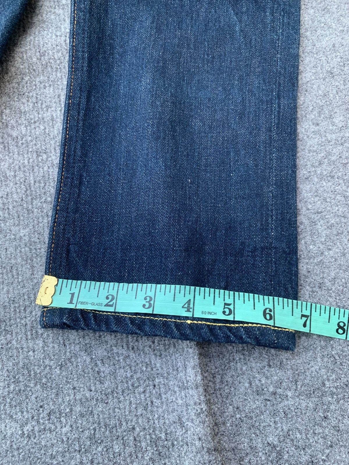 Kapital KAPITAL Indigo Denim Patchwork Kountry Cinch Back Pants Size US 30 / EU 46 - 12 Thumbnail