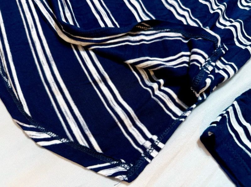 Other A&I Blue Striped Long Sleeve Top – Size 3X – High-Low Hem Size 3XL / US 20-22 - 6 Thumbnail