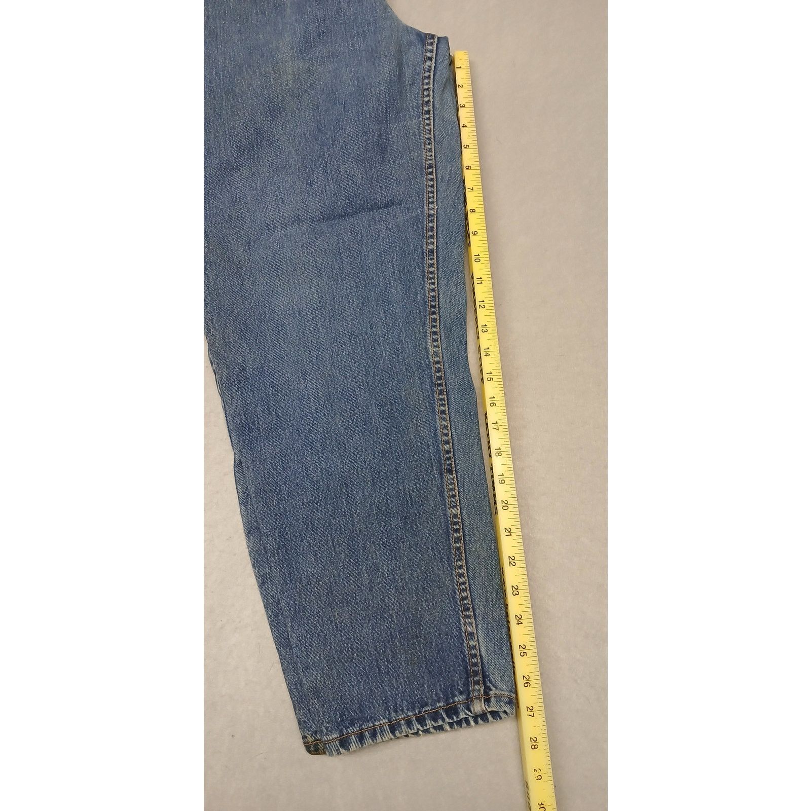 Levi's Levi's (20W ) Men's Relaxed Fit Tapered Leg Blue Denim Jeans Size US 36 / EU 52 - 4 Thumbnail