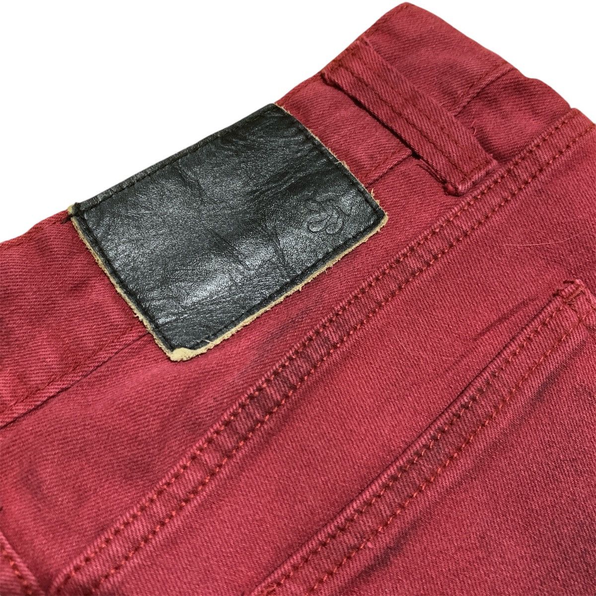 Japanese Brand LA Gate Painted Flare Japanese Jeans Size 34" / US 12 / IT 48 - 7 Thumbnail