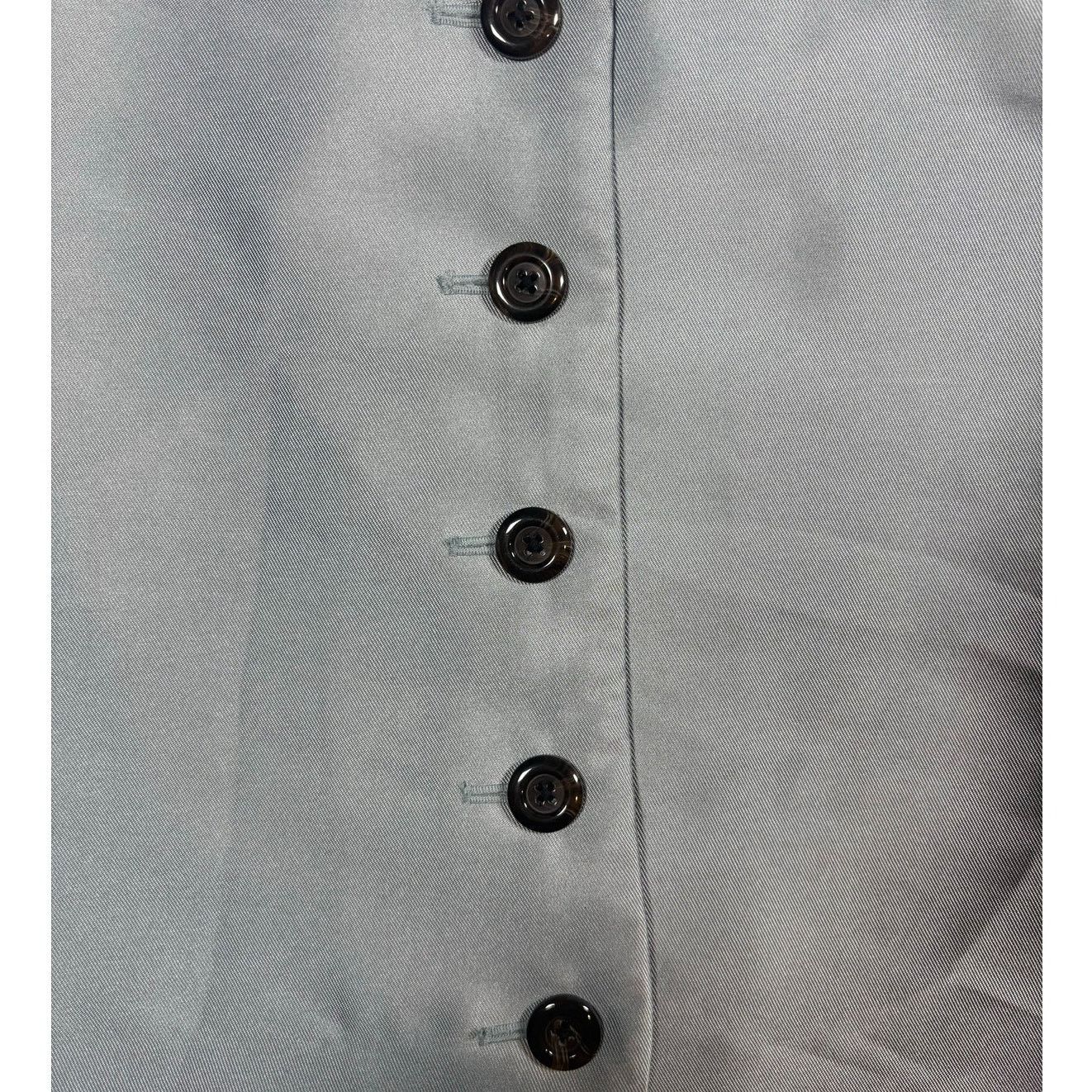 Urban Outfitters Urban Outfitters Button Front Mini Skirt Minimalist #0525 Size 27" / US 4 / IT 40 - 4 Thumbnail