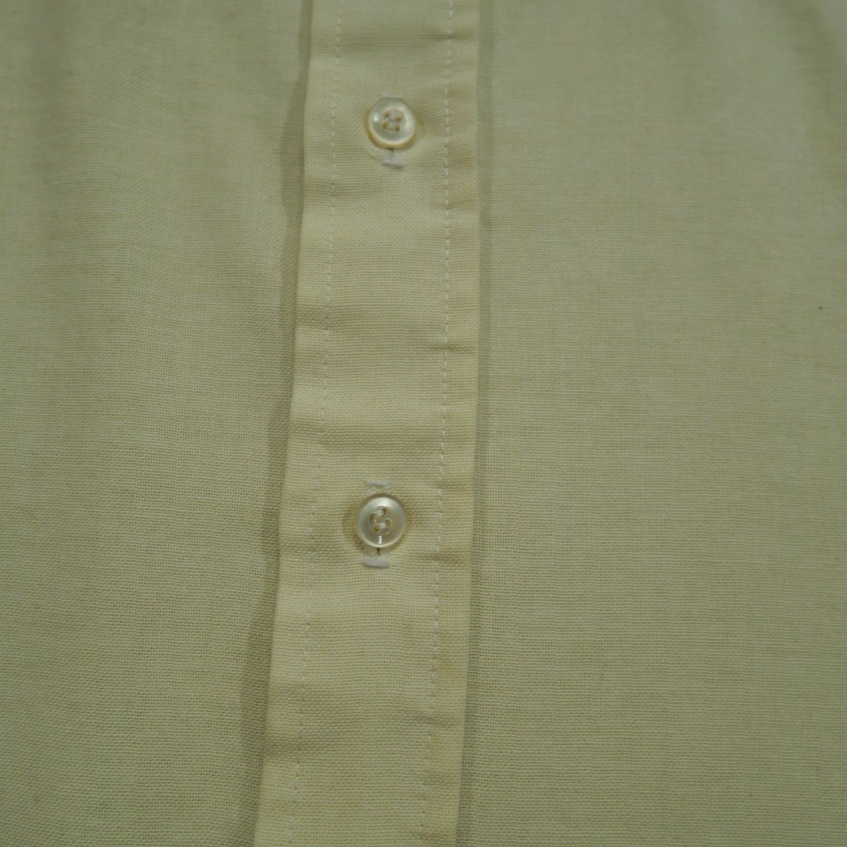 Vintage VINTAGE Christopher Scott Shirt Mens L Yellow Button-Down 70s Casual Cotton Oxford Size US L / EU 52-54 / 3 - 6 Thumbnail