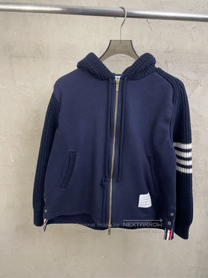 Thom Browne Thom Browne Dark blue short sleeves Size US M / EU 48-50 / 2 - 2 Thumbnail