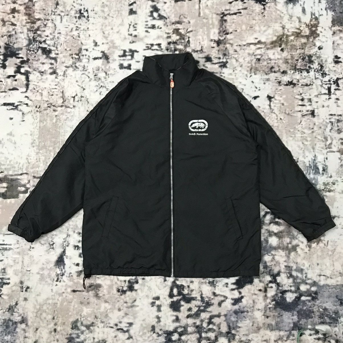 Ecko Unltd. × JNCO × Vintage Vintage Ecko Function Backhit Biglogo Windbreaker Jacket Size US XL / EU 56 / 4 - 4 Thumbnail