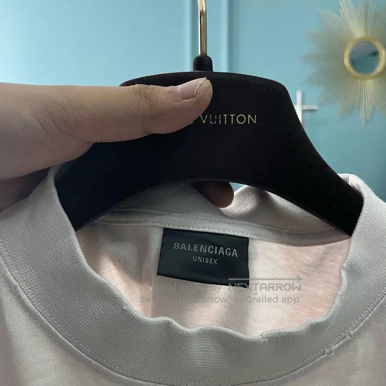 Balenciaga Balenciaga Chest logo collar embroidery short-sleeved shir Size US L / EU 52-54 / 3 - 4 Thumbnail