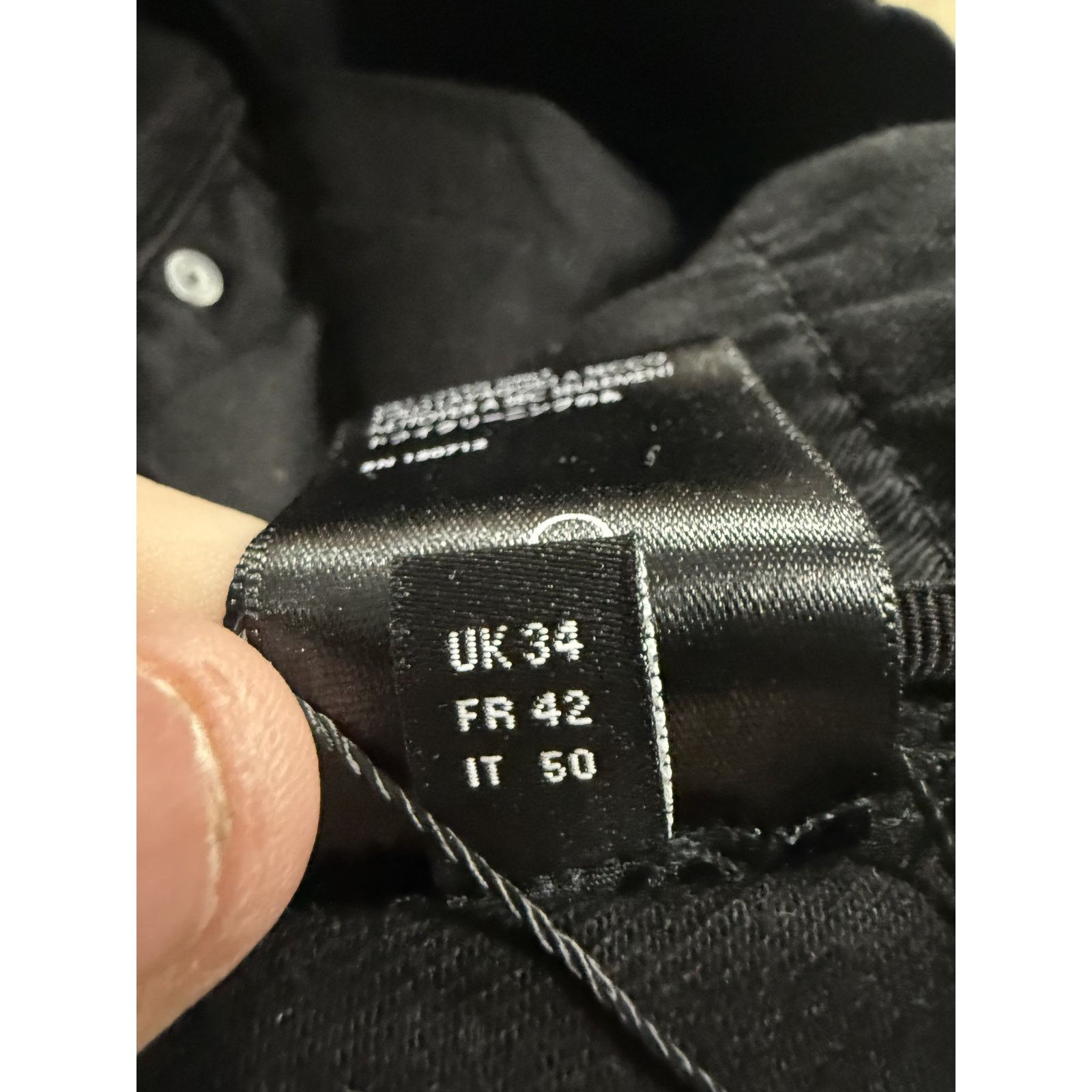 Amiri Amiri Jeans Black White Stripe Used 34 Size US 34 / EU 50 - 6 Thumbnail