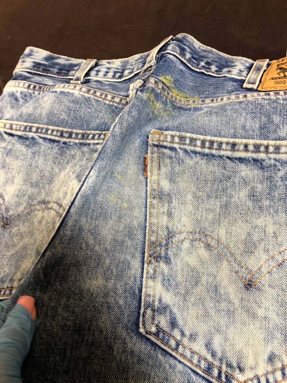 Levi's Vintage Levi's 505 Acid Wash Boot Cut Jeans Size US 32 / EU 48 - 18 Thumbnail