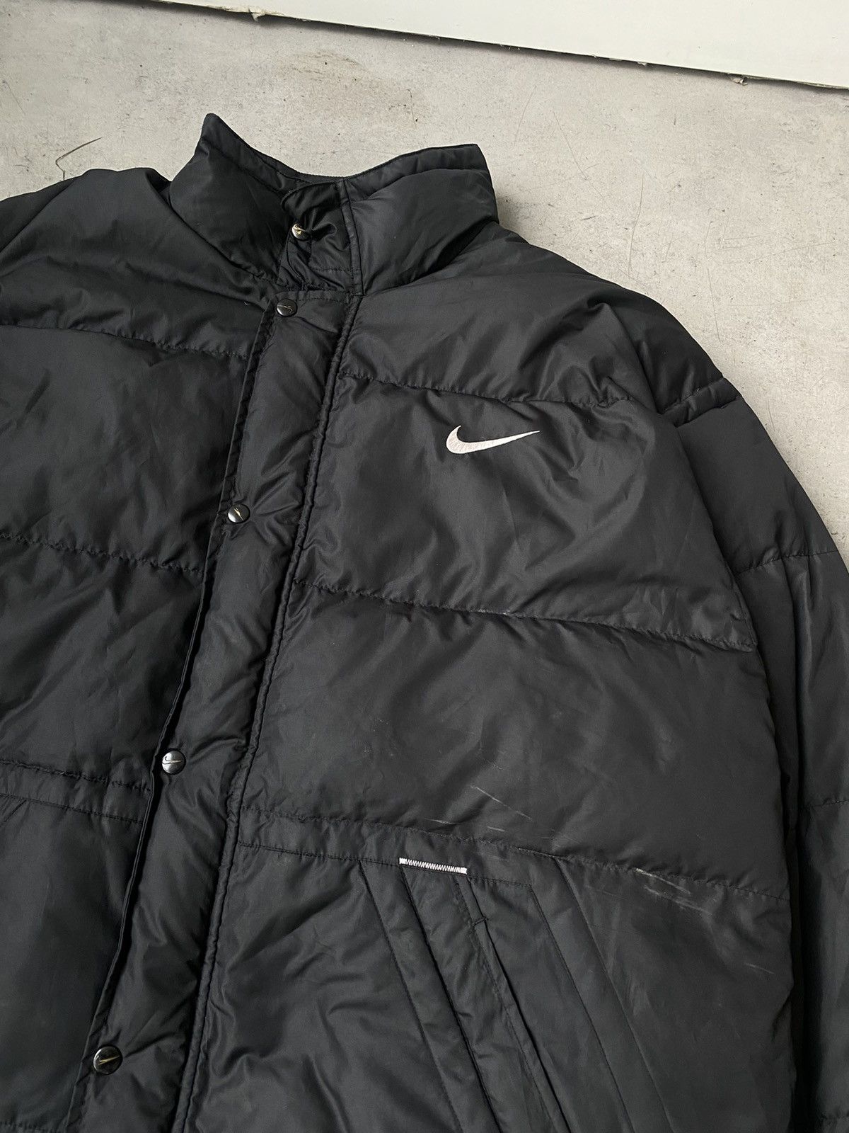 Nike Nike vintage puffer jacket retro gorpcore 90s bib swoosh Size US XL / EU 56 / 4 - 5 Thumbnail