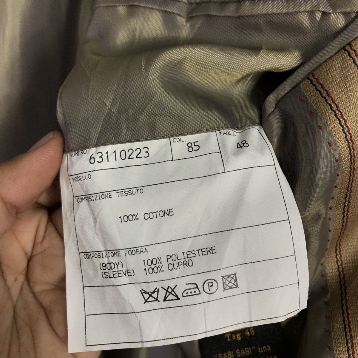 Issey Miyake 💥VINTAGE CHORE WORK JACKET STRIPED SABI SABI Size US M / EU 48-50 / 2 - 22 Thumbnail