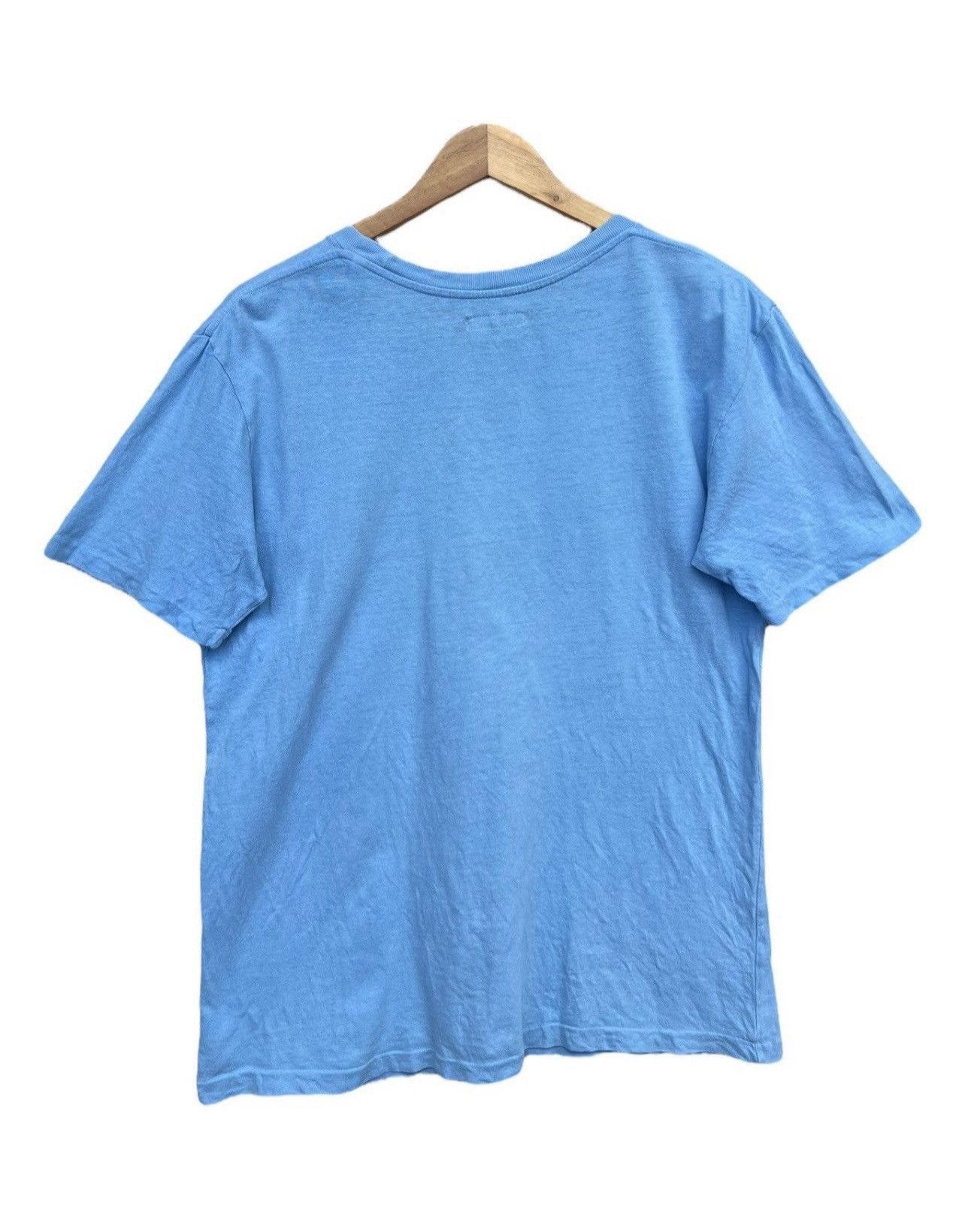 Blue Blue Japan Vintage Blue Blue Japan Spellout Soft Blue Tee Shirt Size US M / EU 48-50 / 2 - 2 Thumbnail