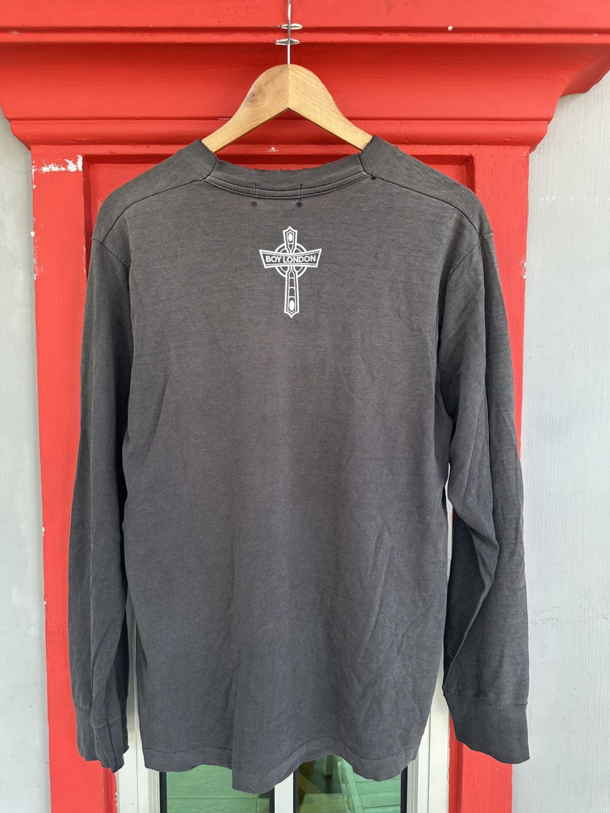 Boy London Distressed Vintage 90s Boy London LS Tee Size US M / EU 48-50 / 2 - 2 Thumbnail
