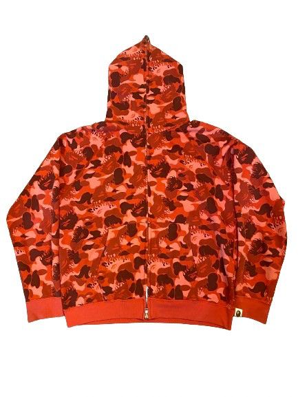 Bape × Nigo Fire Camo Full Zip Hoodie Size US M / EU 48-50 / 2 - 3 Thumbnail