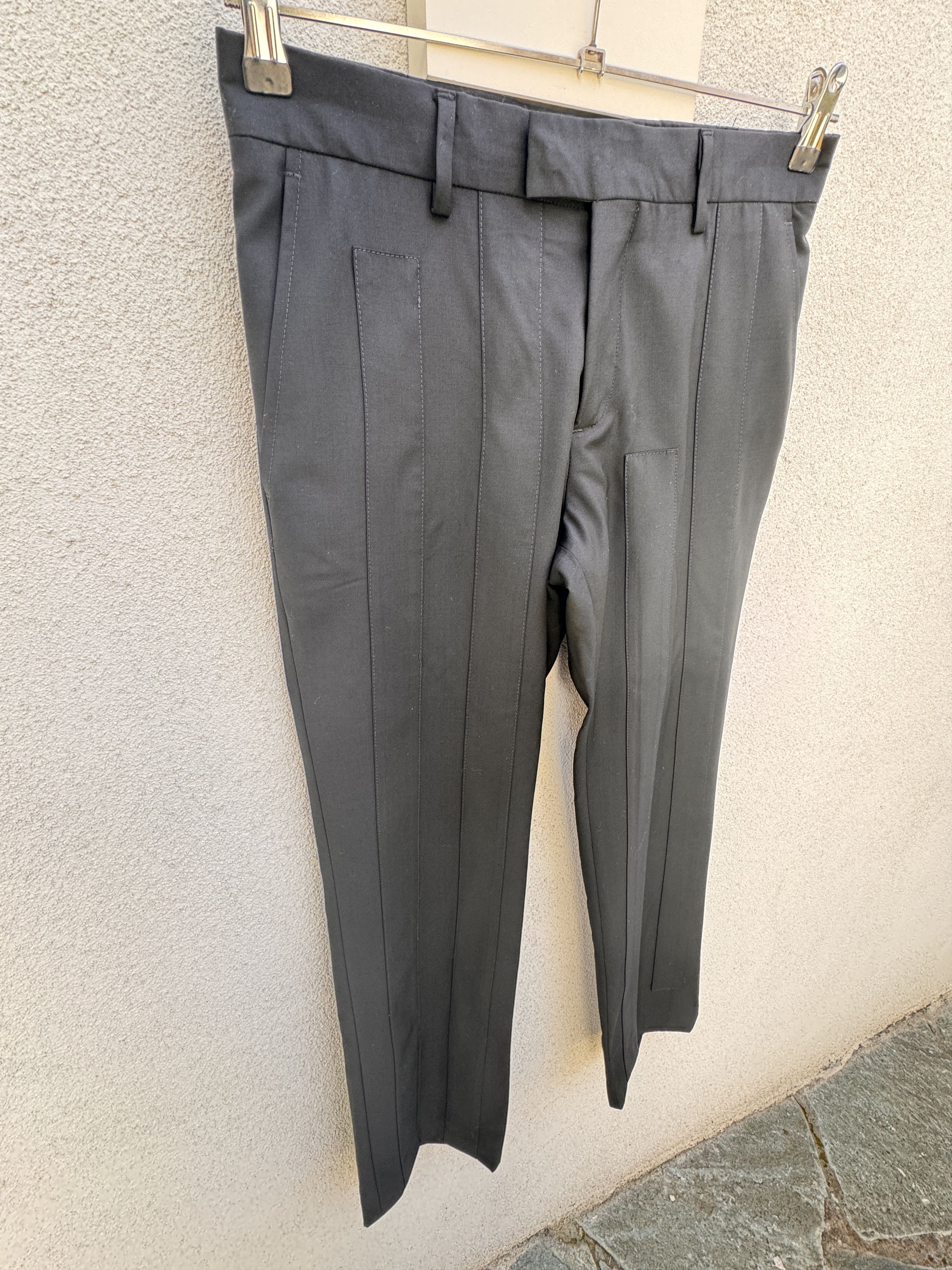 Viktor & Rolf Viktor & Rolf Fine Wool MohairTrousers Catwalk Zipper IT 46 Size US 30 / EU 46 - 2 Thumbnail