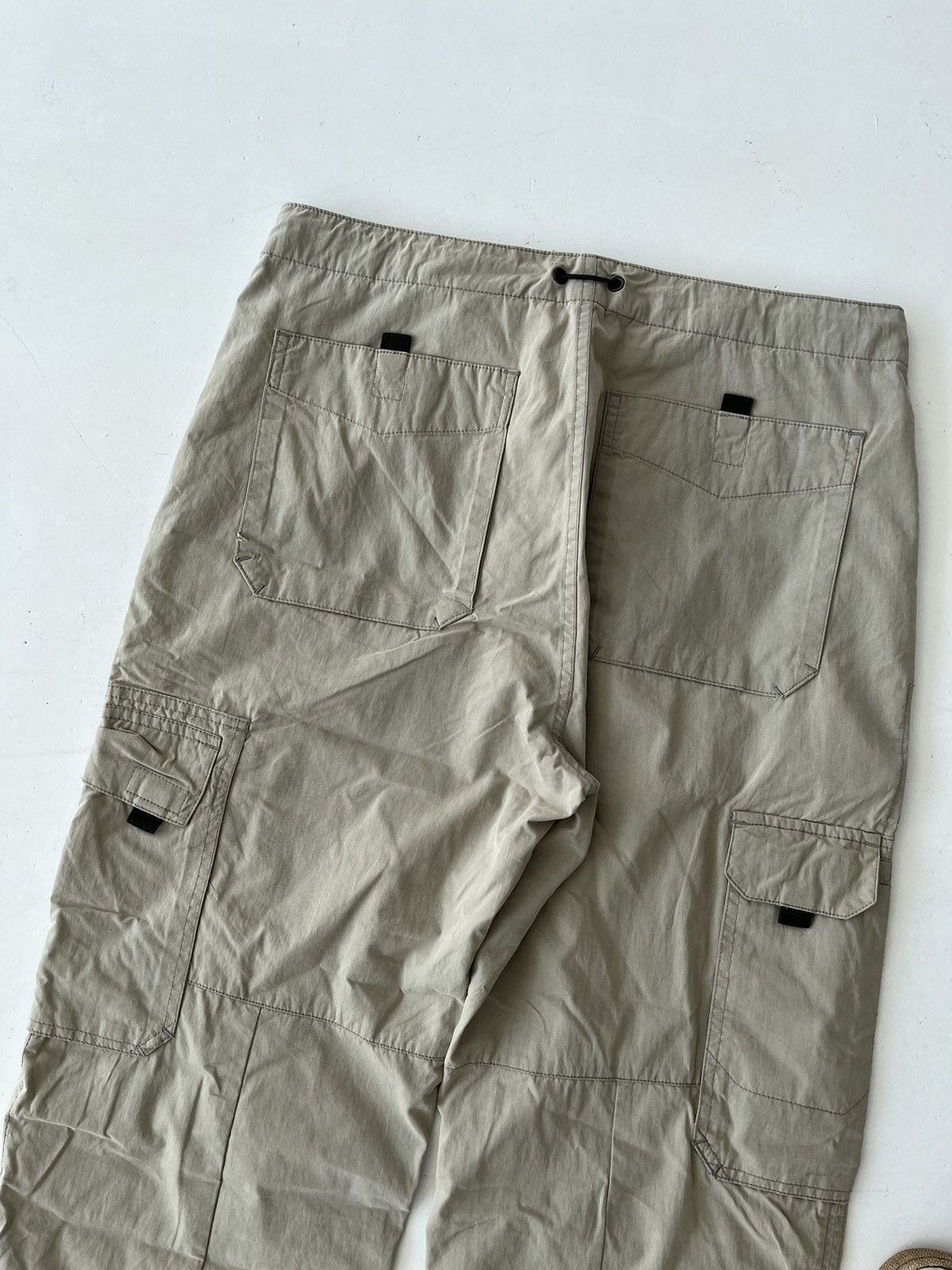 Japanese Brand Vintage next care Japanese symbols nylon parachute cargo 90s Size US 34 / EU 50 - 9 Thumbnail