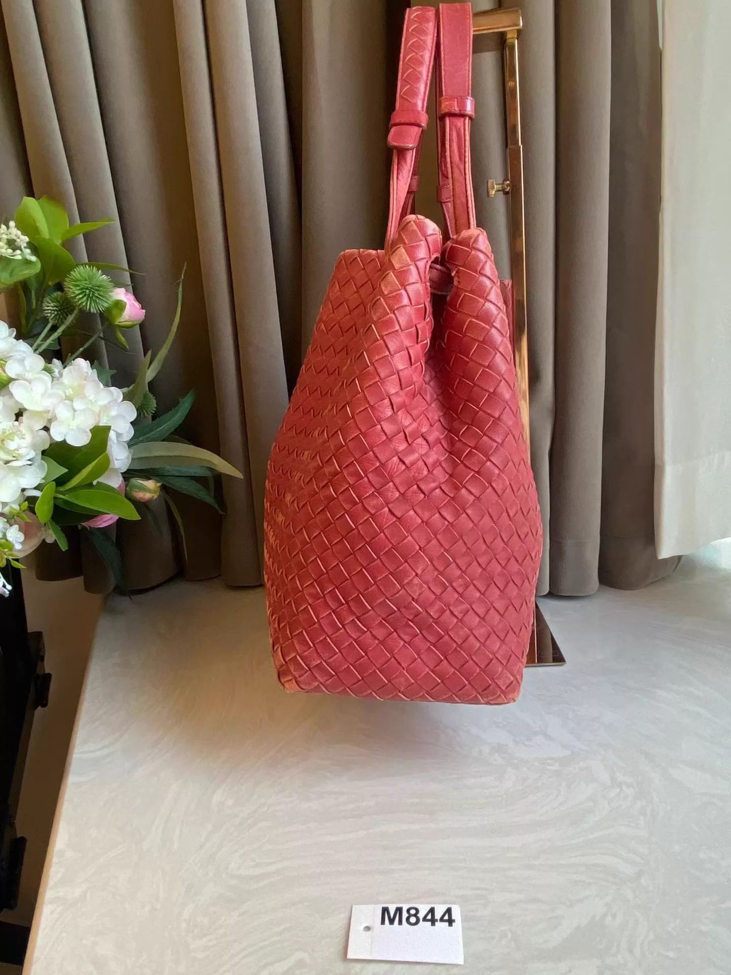Bottega Veneta BV Arco Intrecciato Handbag Good Condition M844 Size ONE SIZE - 3 Thumbnail