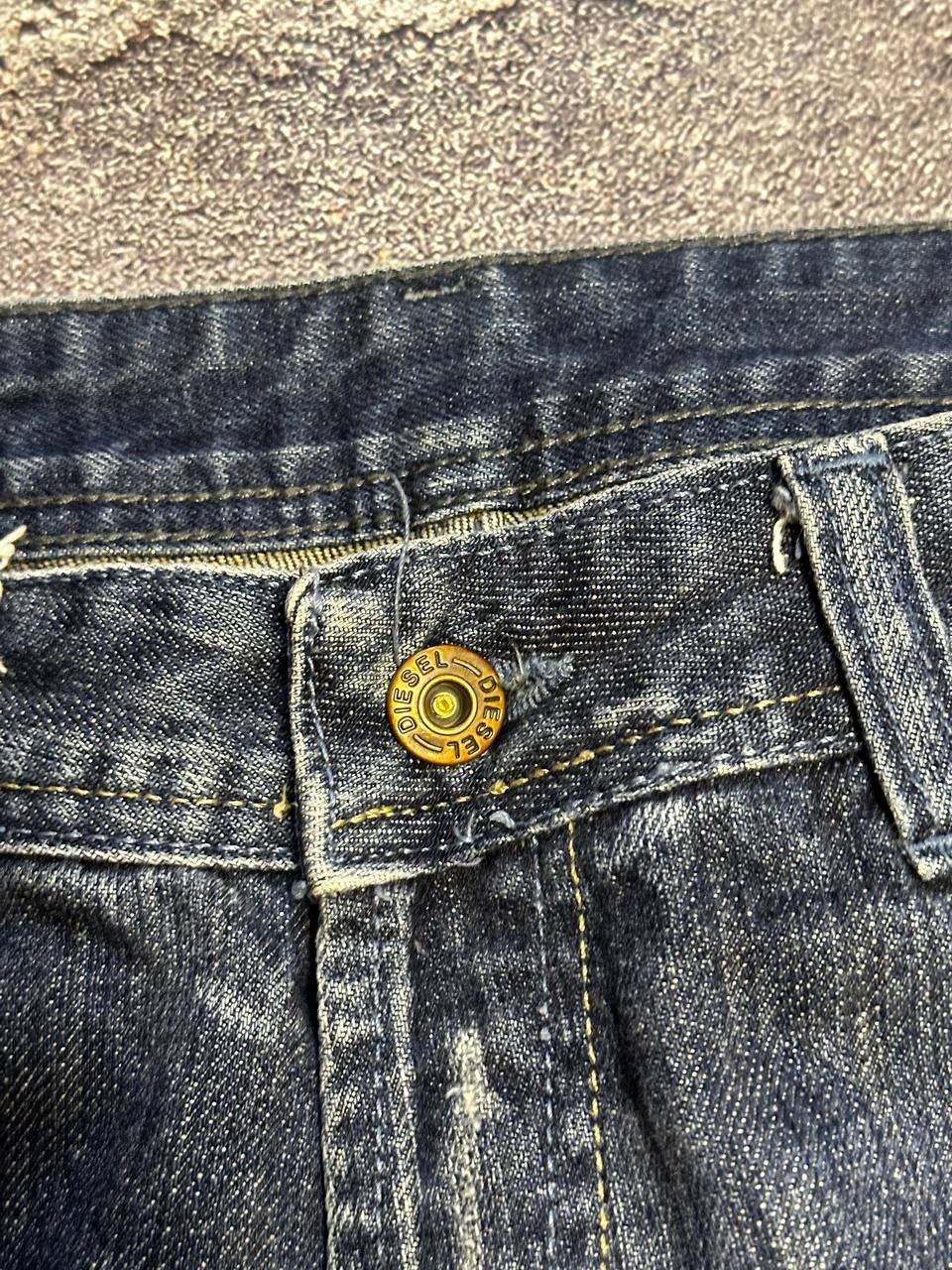 Diesel × If Six Was Nine × Japanese Brand Vintage Diesel Jeans Big Logo Distressed Baggy japanese 90s Size US 32 / EU 48 - 16 Thumbnail