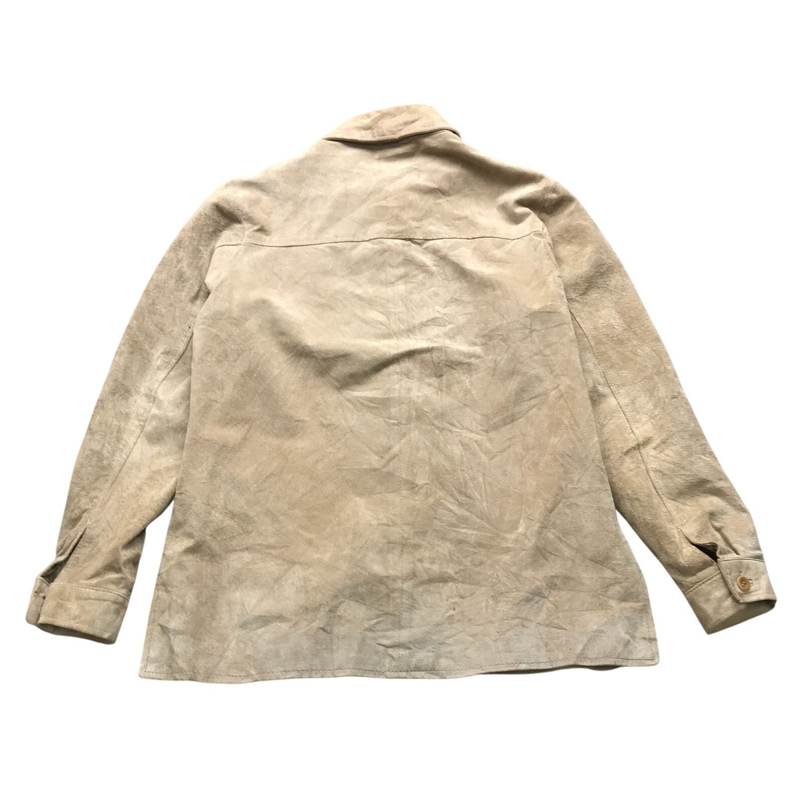 Other Rafaella Sport Suede Leather Shirt Jacket Shacket Women SP Size S / US 4 / IT 40 - 8 Thumbnail
