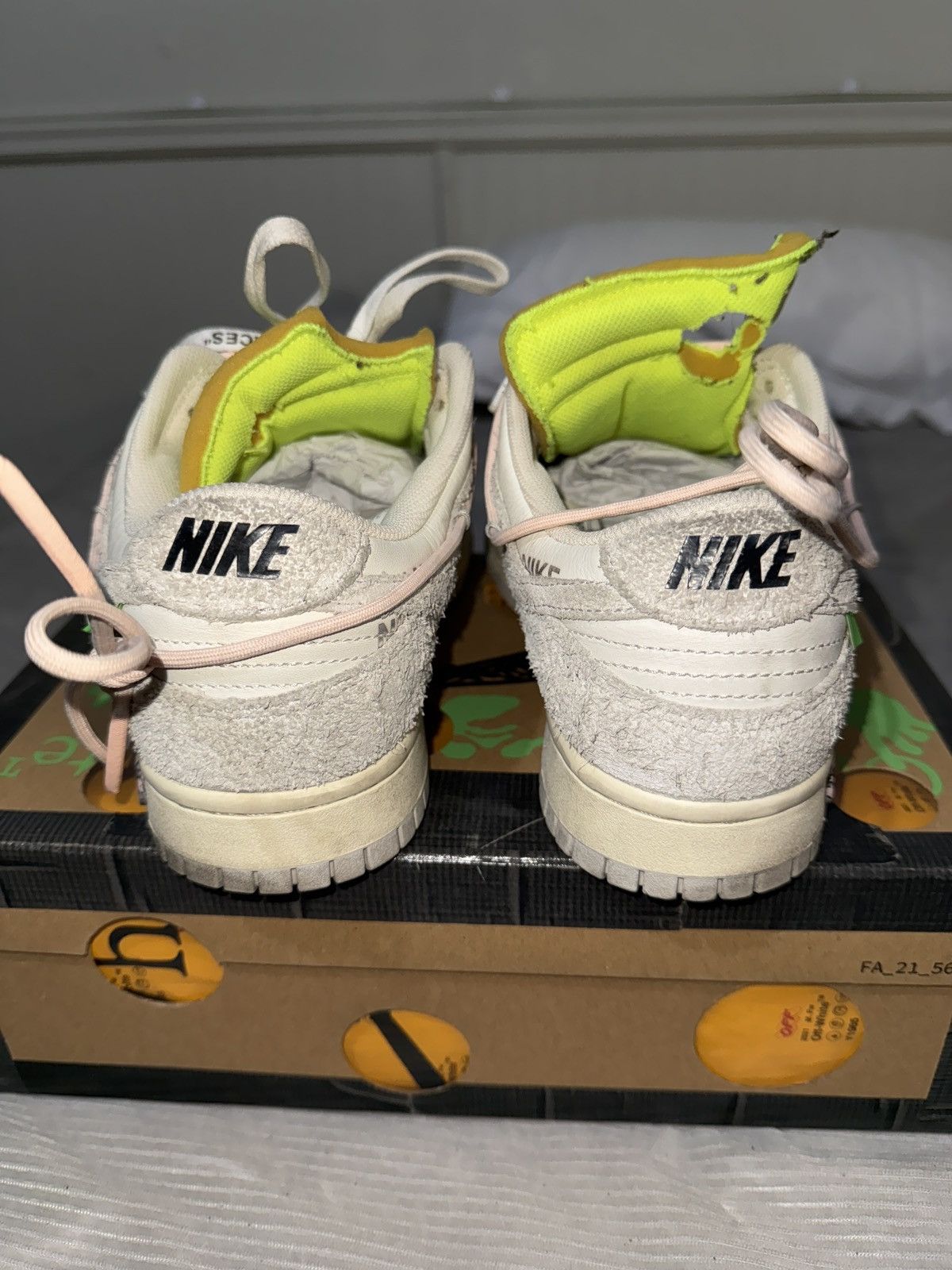 Nike × Off-White Off white dunk Size US 9 / EU 42 - 4 Thumbnail