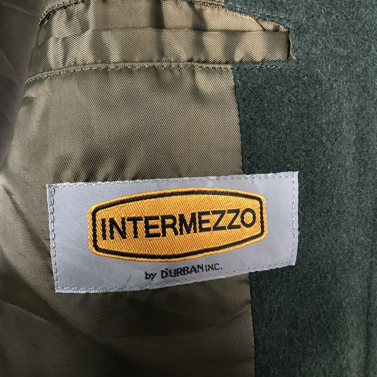 Vintage 🔥VINTAGE WOOL BOMBER JACKET INTERMEZZO JAPAN MADE Size US L / EU 52-54 / 3 - 20 Thumbnail