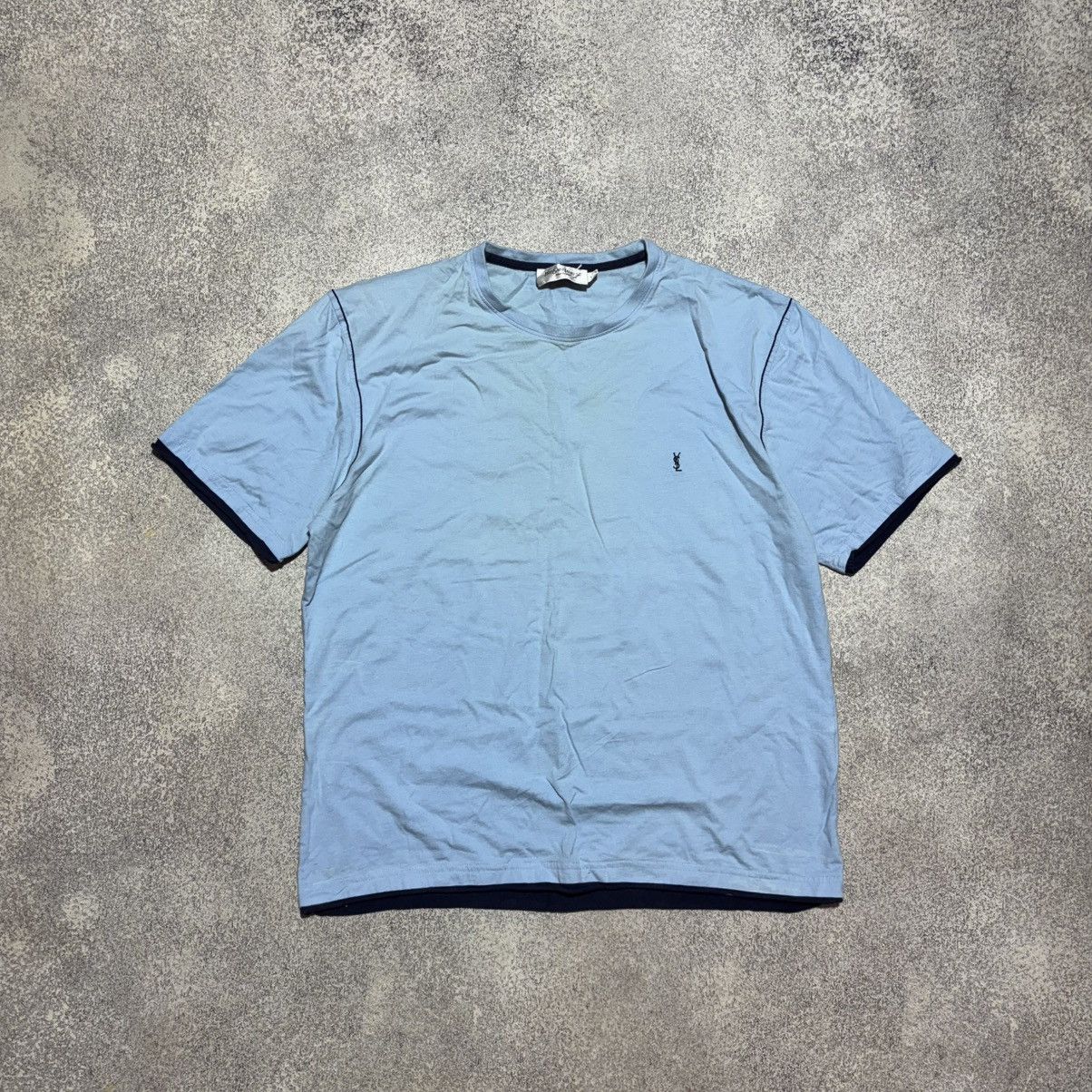 Vintage × Yves Saint Laurent Vintage 90s Yves Saint Laurent YSL t-shirt rare retro Y2K Size US XL / EU 56 / 4 - 1 Thumbnail