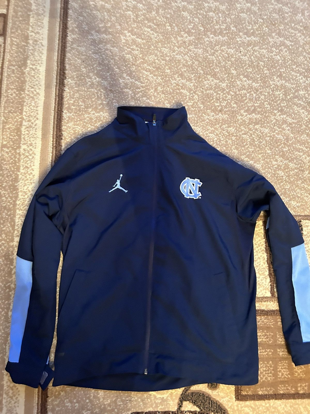 Nike × Vintage Vintage Nike Air Jordan UNC North Carolina Jacket Size US M / EU 48-50 / 2 - 1 Thumbnail