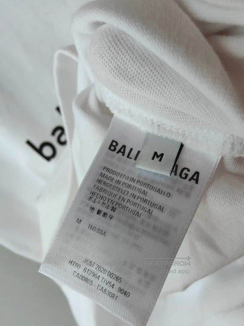 Balenciaga Balenciaga Short Sleeve Size US M / EU 48-50 / 2 - 2 Thumbnail
