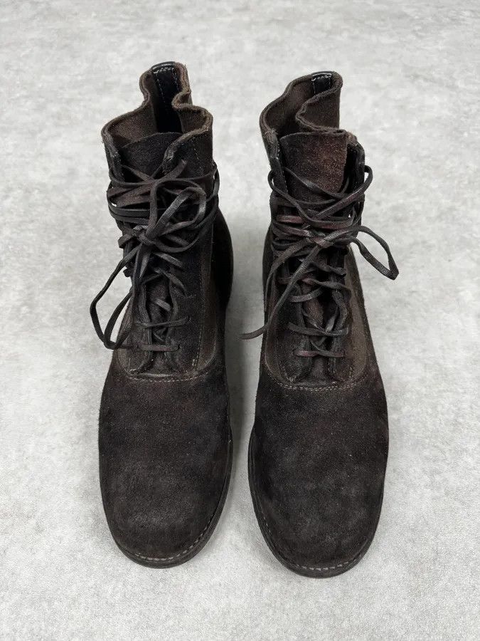 Guidi Guidi Lace-Up Brown Suede Leather Ankle Boots Size US 8 / EU 41 - 4 Thumbnail