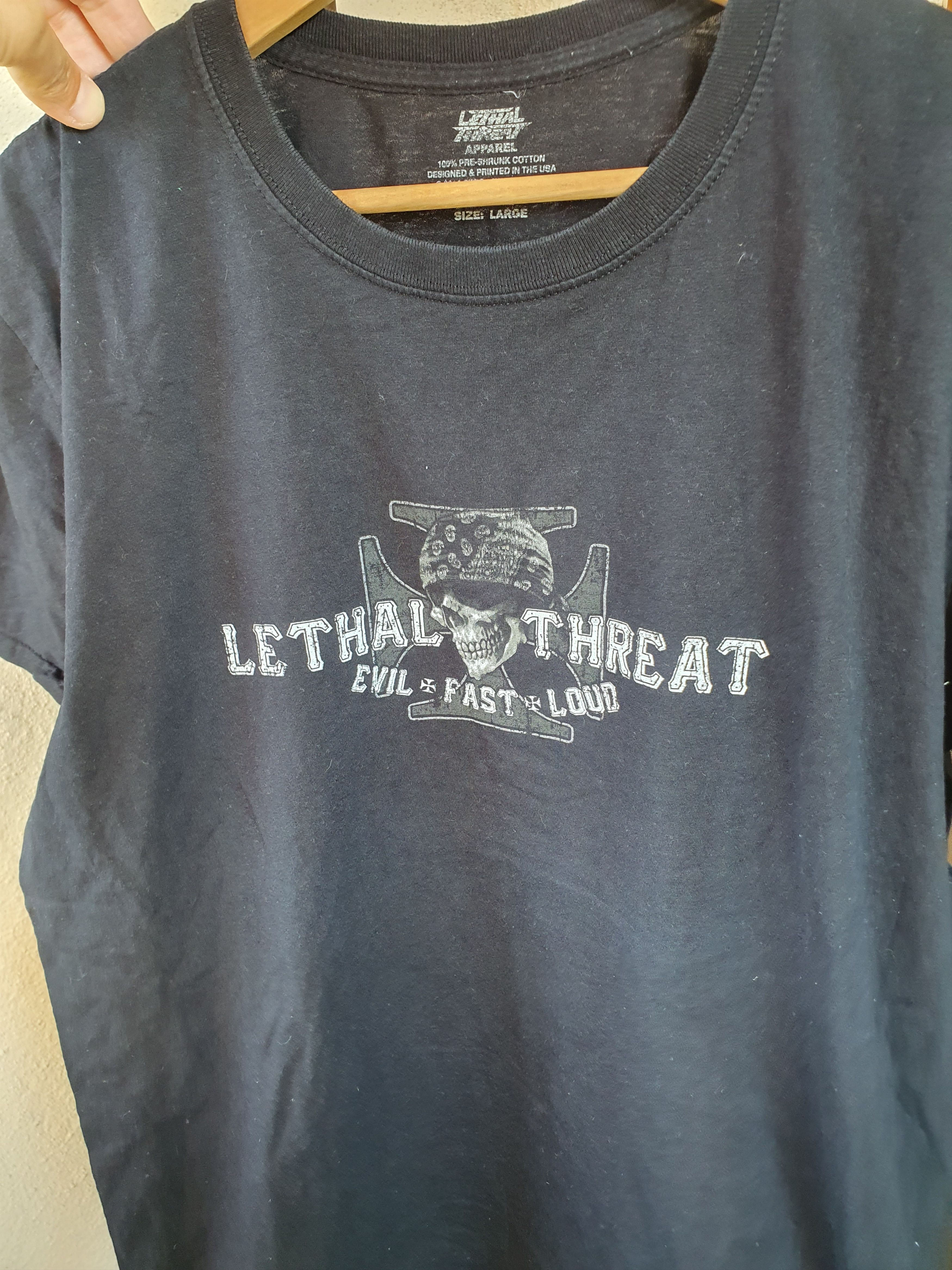 Other Lethal Threat Apparel 2014 Made in USA t-shirt sz L Size US L / EU 52-54 / 3 - 6 Thumbnail