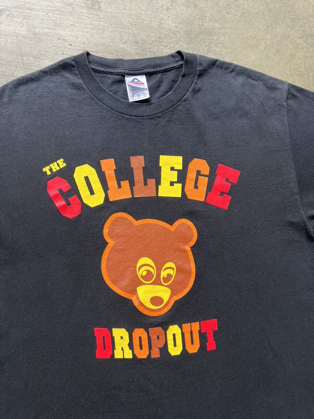 Rap Tees VTG ‘00s Y2K Kanye West The College Dropout Rap Tee Shirt Size US L / EU 52-54 / 3 - 3 Thumbnail