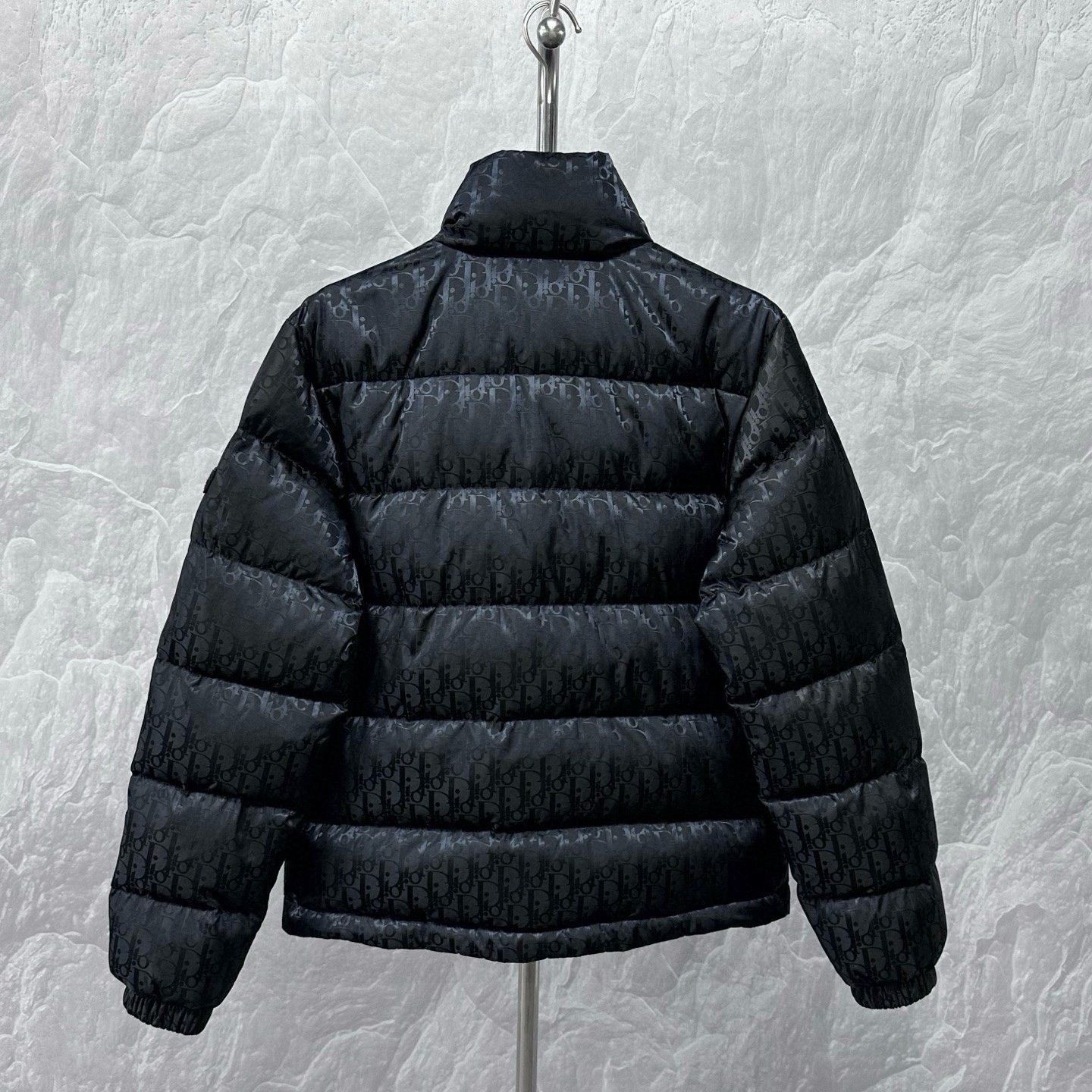 Dior Dior Stand Collar All-Over Logo Down Jacket Size US M / EU 48-50 / 2 - 4 Thumbnail