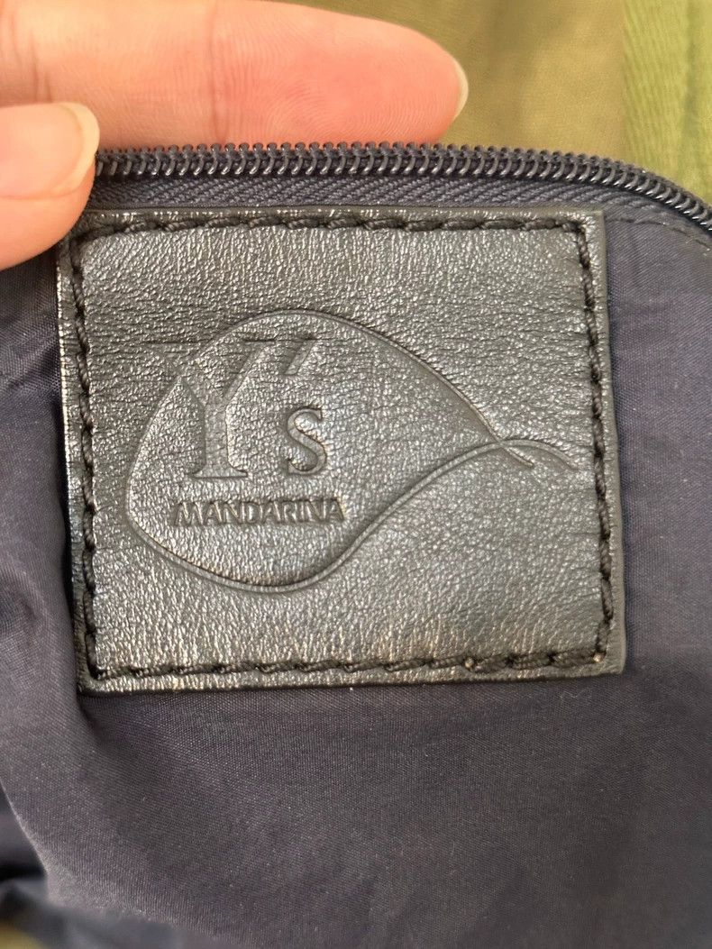 Yohji Yamamoto Yohji Yamamoto Army Green Canvas Travel Bag Cross Body Bag Size ONE SIZE - 8 Thumbnail