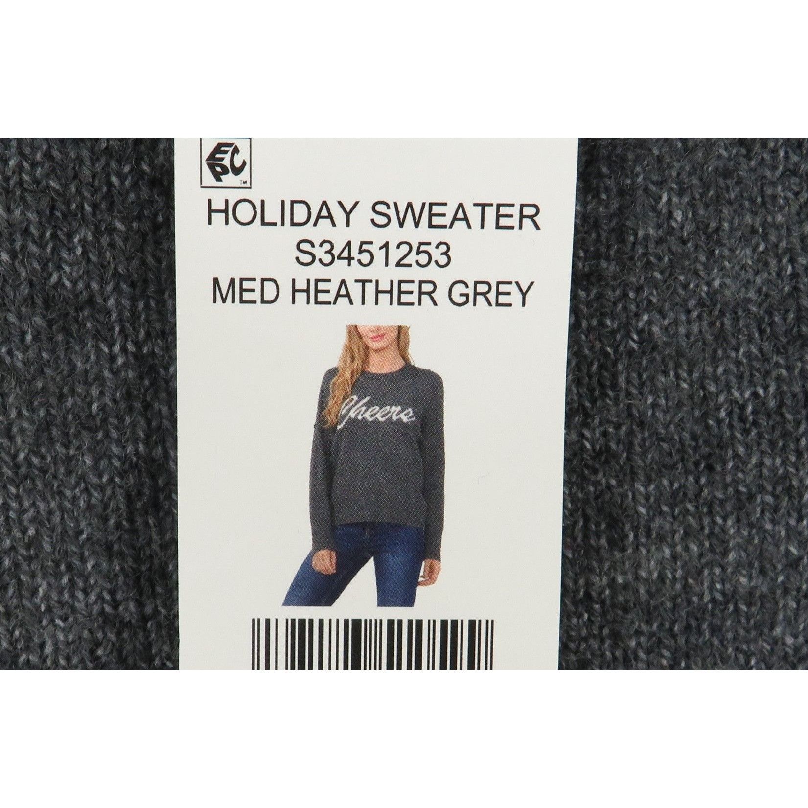 Vince Camuto Vince Camuto Women's Gray Holiday Sweater XXL NWT $79 Size XXL / US 16-18 / IT 52-54 - 6 Thumbnail