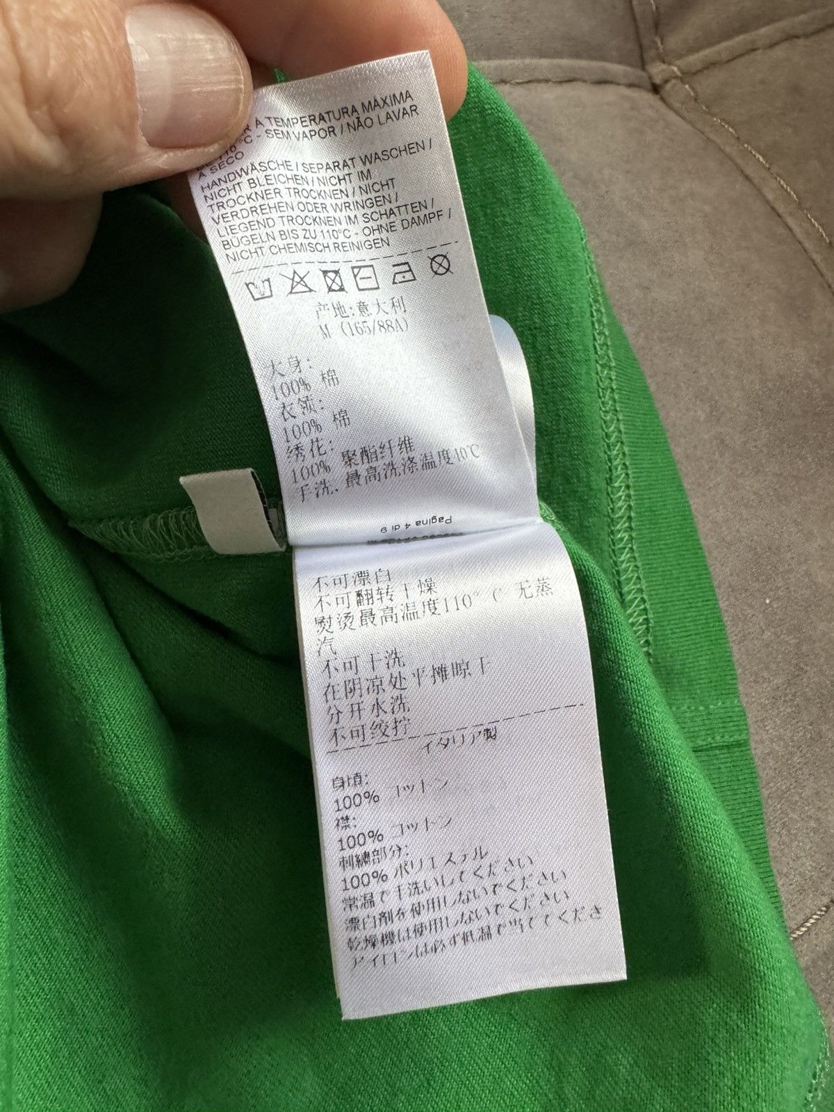 Bottega Veneta BOTTEGA VENETA TSHIRT SEE TAPE MEASUREMENTS FITS LIKE XS !!! Size US M / EU 48-50 / 2 - 19 Thumbnail