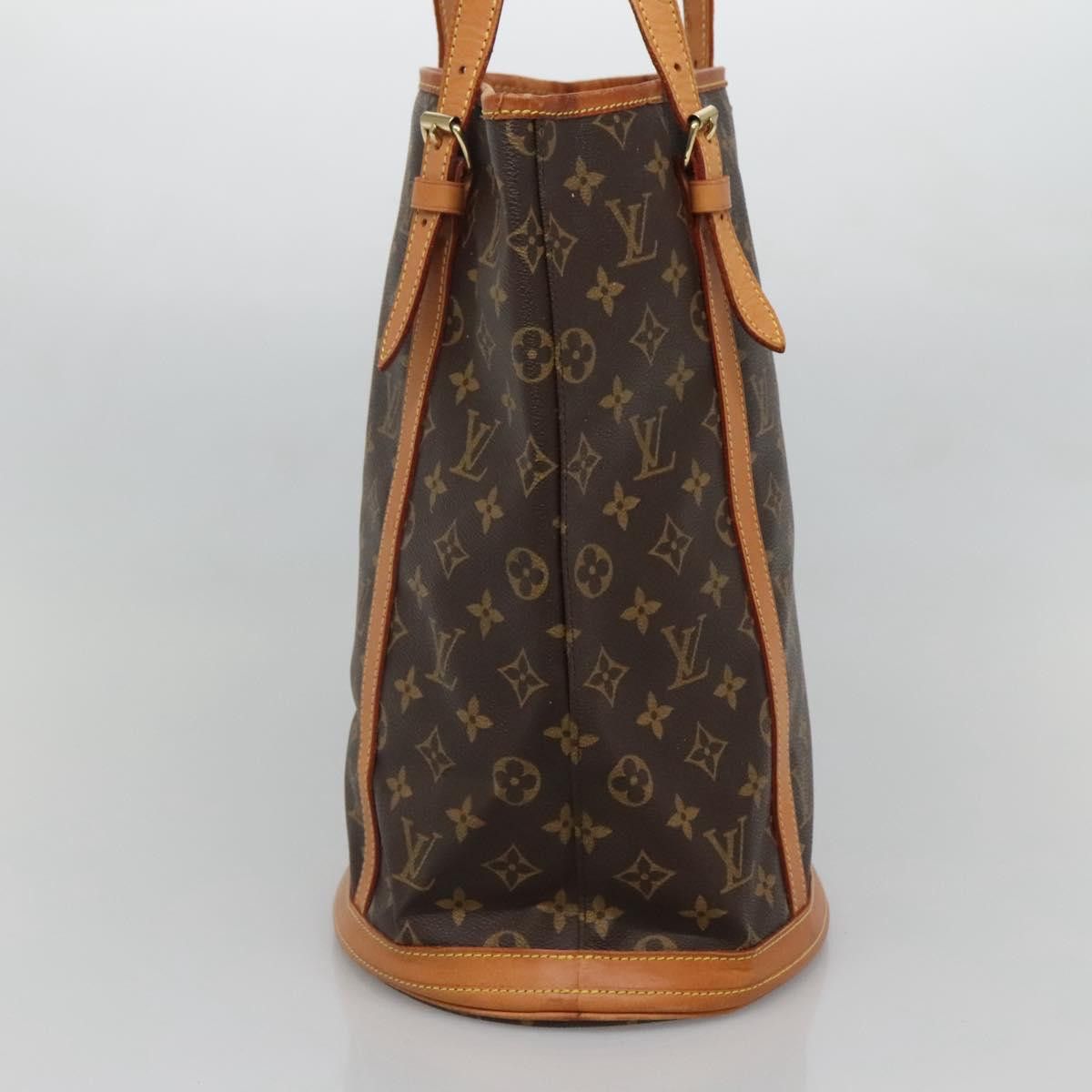 Louis Vuitton LOUIS VUITTON Monogram Bucket GM Shoulder Bag M42236 Size ONE SIZE - 4 Thumbnail