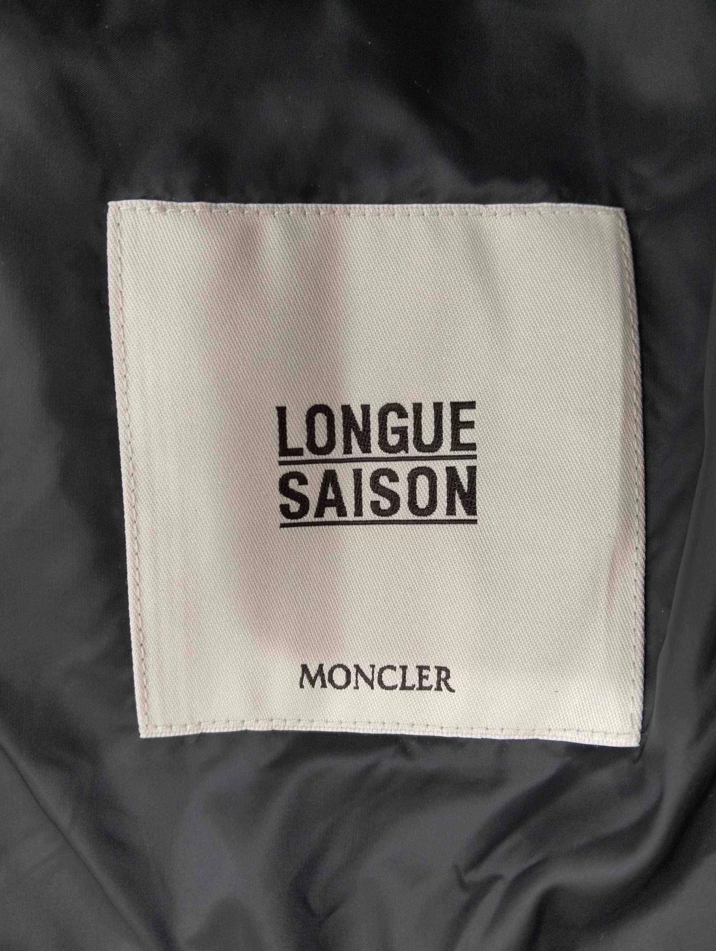 Moncler Moncler AGATELON Black Long Waist Down Coat Size 2 Size M / US 6-8 / IT 42-44 - 4 Thumbnail