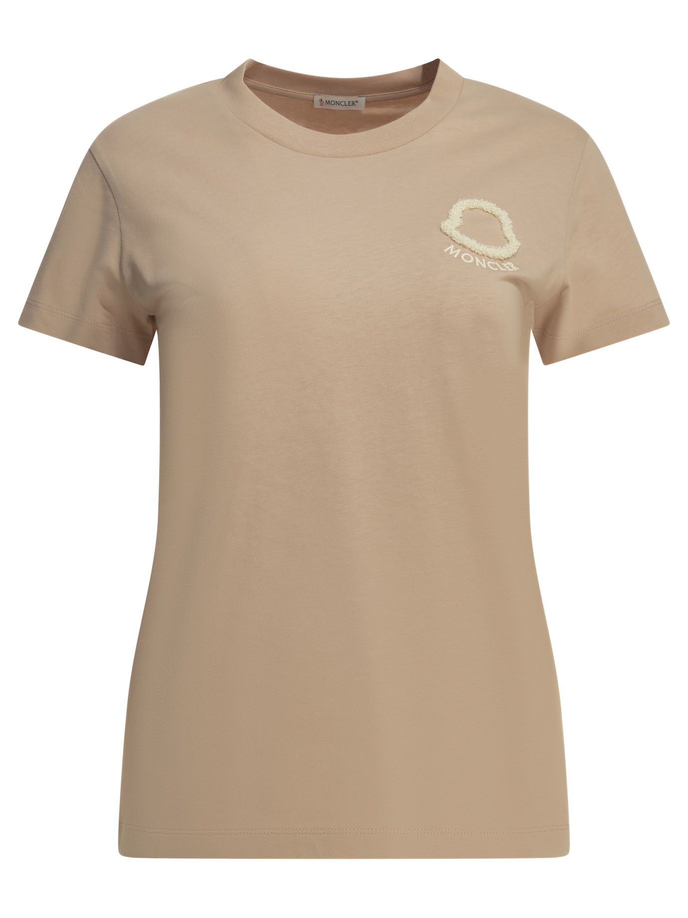 Moncler Moncler Crew-Neck T-Shirt With Logo tag size S Women - USA Duties Paid Size S / US 4 / IT 40 - 1 Thumbnail
