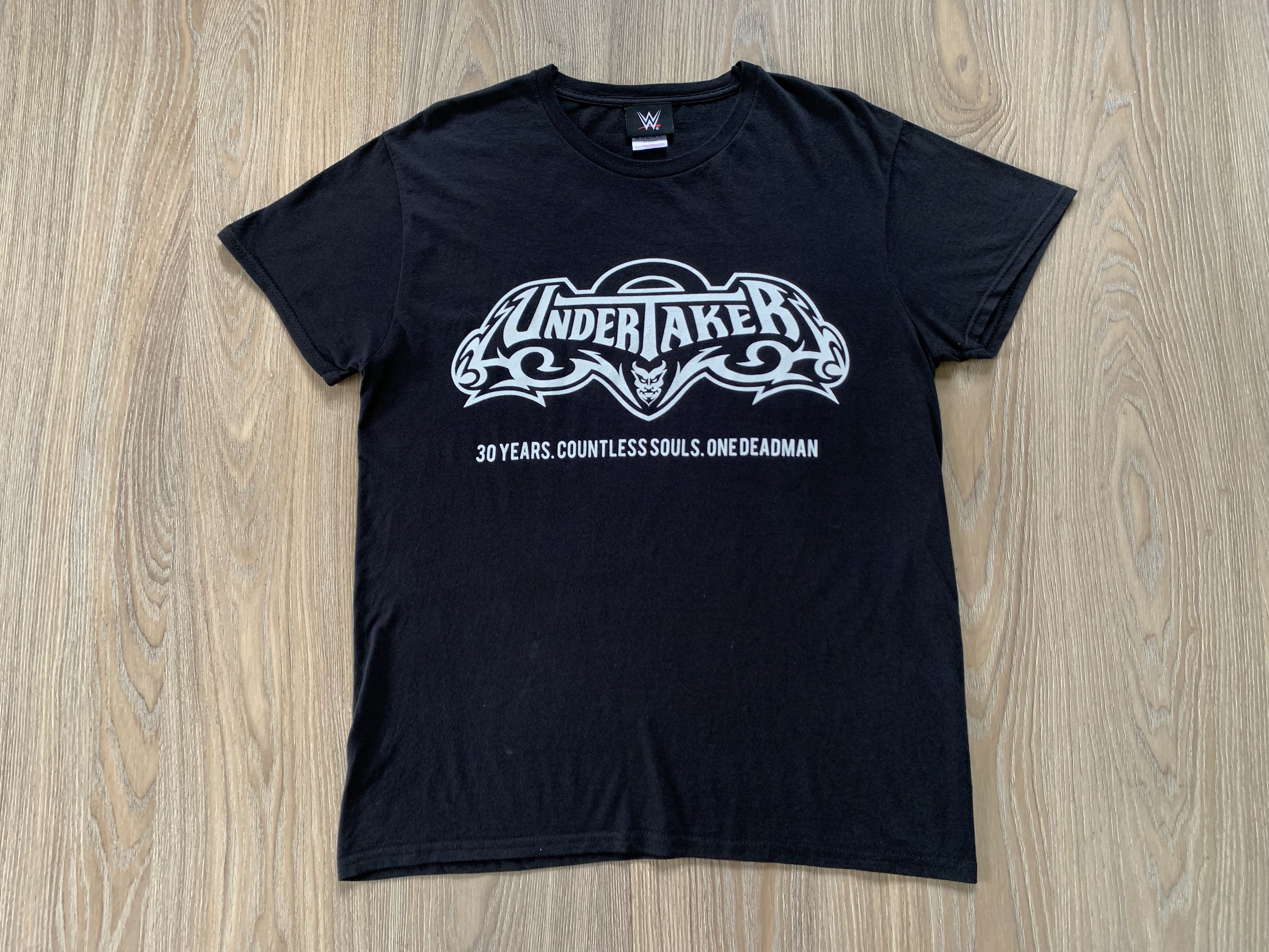 Vintage × WWE × WWF WWF 2020 Undertaker 30 Years T-Shirt Size US L / EU 52-54 / 3 - 3 Thumbnail
