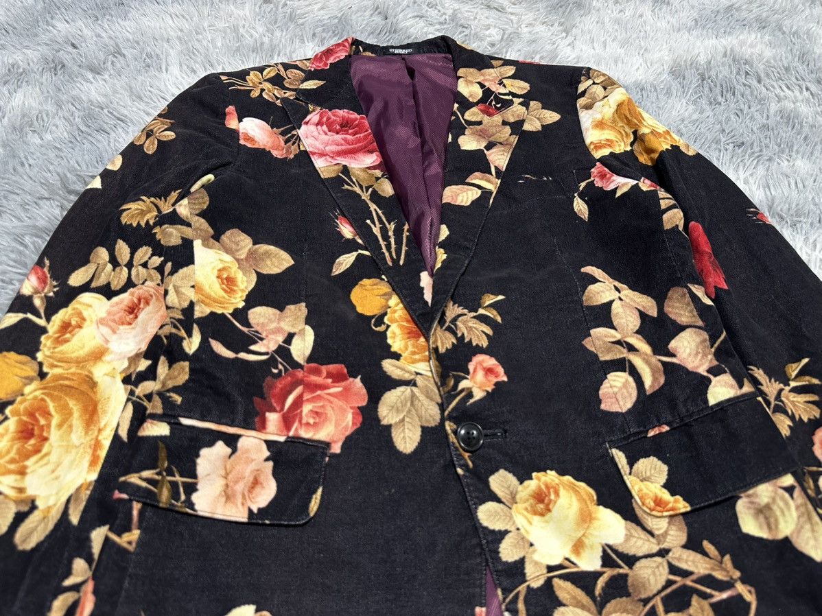 Tornado Mart 🔥Y2K Archived Tornado Mart Floral Blazer Jacket Size US M / EU 48-50 / 2 - 3 Thumbnail